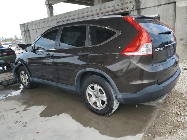 5J6RM3H37DL035953 - 2013 HONDA CR-V LX BLACK photo 2