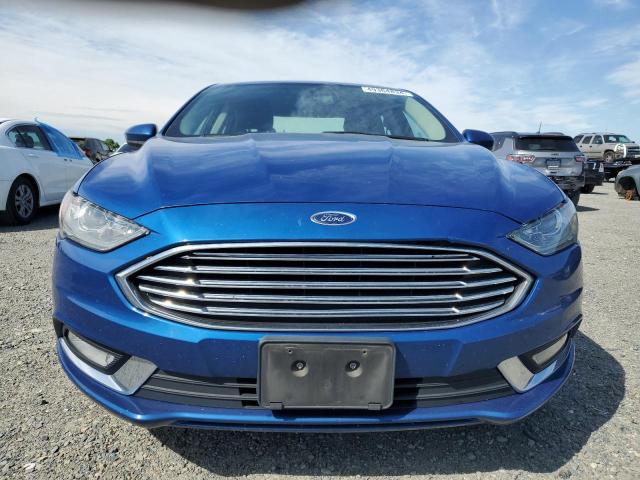 3FA6P0LU2JR167942 - 2018 FORD FUSION SE HYBRID BLUE photo 5