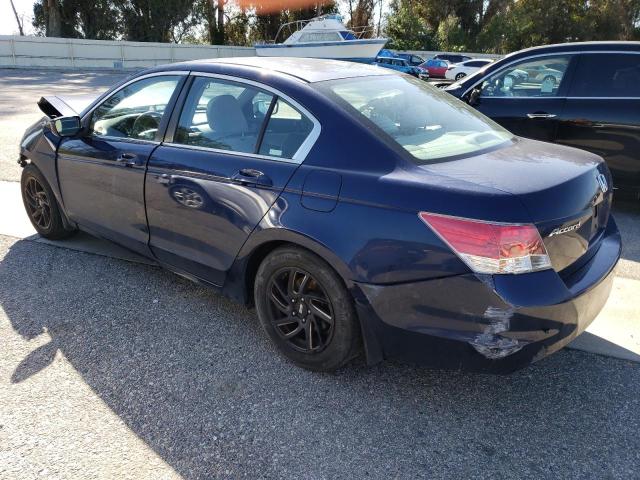 1HGCP2F34AA173152 - 2010 HONDA ACCORD LX BLUE photo 2