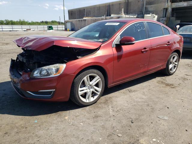 YV1612TK8F1360162 - 2015 VOLVO S60 PREMIER RED photo 1