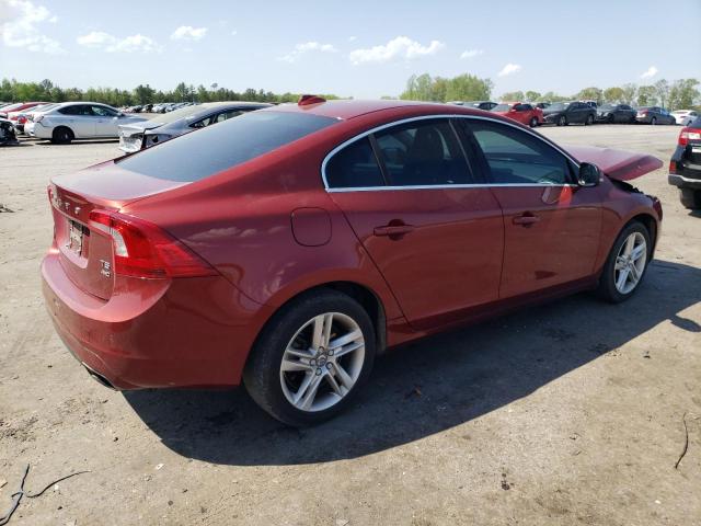 YV1612TK8F1360162 - 2015 VOLVO S60 PREMIER RED photo 3