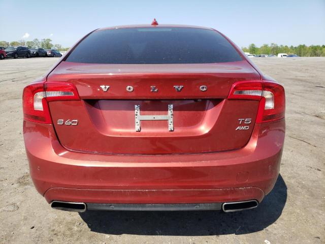 YV1612TK8F1360162 - 2015 VOLVO S60 PREMIER RED photo 6