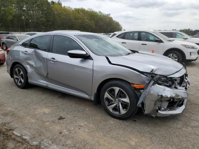 19XFC2F68KE012464 - 2019 HONDA CIVIC LX SILVER photo 4