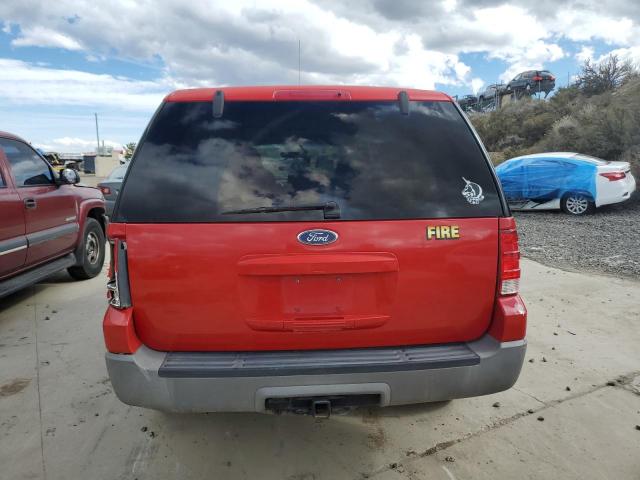 1FMPU16L43LB75280 - 2003 FORD EXPEDITION XLT RED photo 6