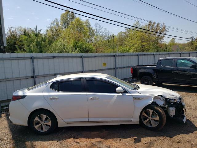 KNAGM4AD1E5064583 - 2014 KIA OPTIMA HYBRID WHITE photo 3