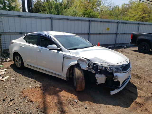 KNAGM4AD1E5064583 - 2014 KIA OPTIMA HYBRID WHITE photo 4