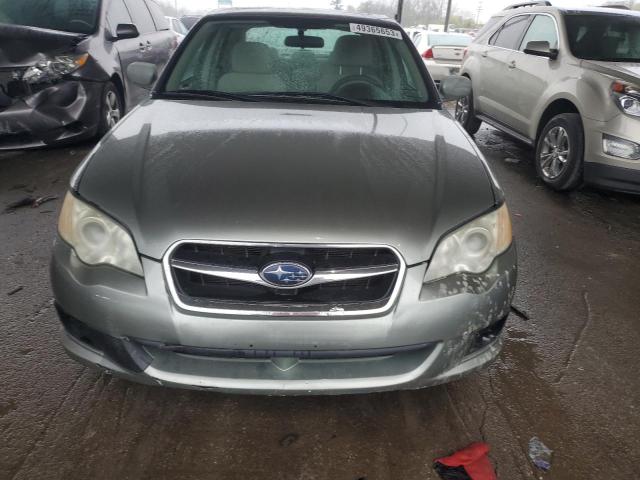 4S3BL616797227809 - 2009 SUBARU LEGACY 2.5I GRAY photo 5