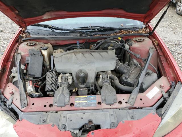 2G2WP552581147481 - 2008 PONTIAC GRAND PRIX 红色 照片 11