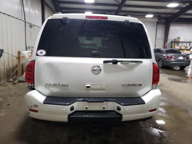 5N1AA0NEXDN614760 - 2013 NISSAN ARMADA PLATINUM WHITE photo 6