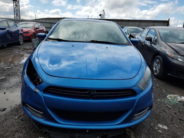 1C3CDFBB3FD364521 - 2015 DODGE DART SXT BLUE photo 5