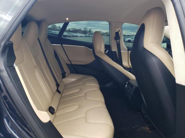 5YJSA1H1XEFP61037 - 2014 TESLA MODEL S ლურჯი ფოტო 10