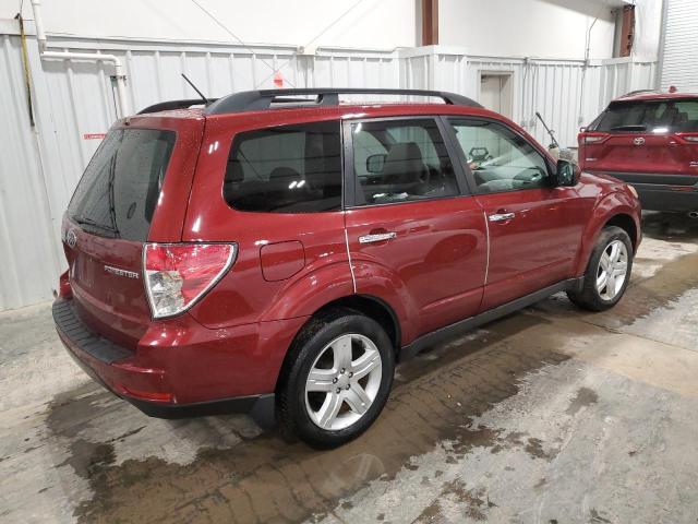 JF2SH6CC2AH744410 - 2010 SUBARU FORESTER 2.5X PREMIUM BURGUNDY photo 3