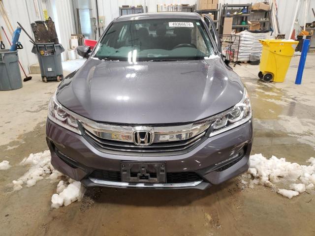 1HGCR2F59HA133784 - 2017 HONDA ACCORD SPORT GRAY photo 5