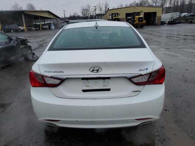 5NPEC4AB3DH645366 - 2013 HYUNDAI SONATA SE WHITE photo 6