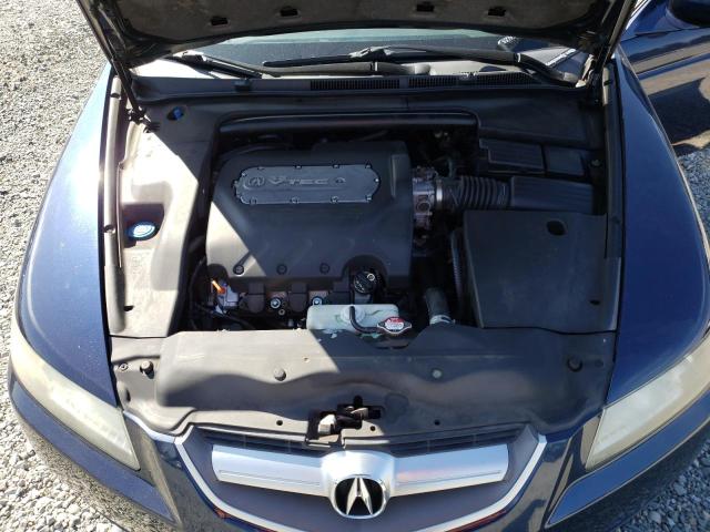 19UUA66225A052596 - 2005 ACURA TL BLUE photo 11