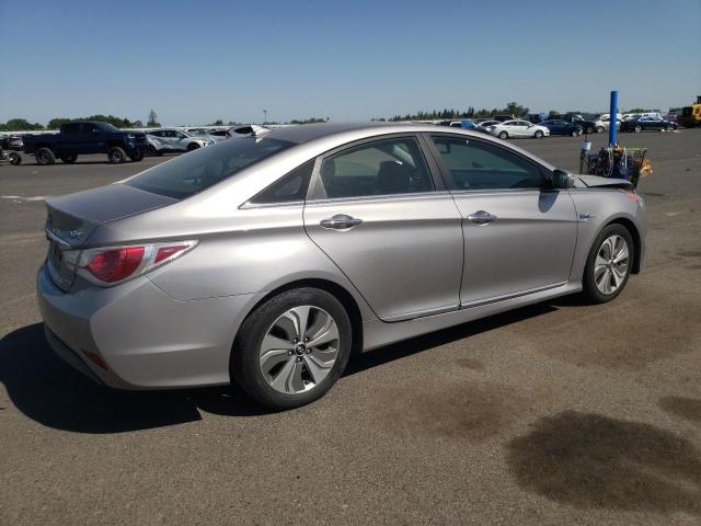 KMHEC4A43DA094392 - 2013 HYUNDAI SONATA HYBRID SILVER photo 3