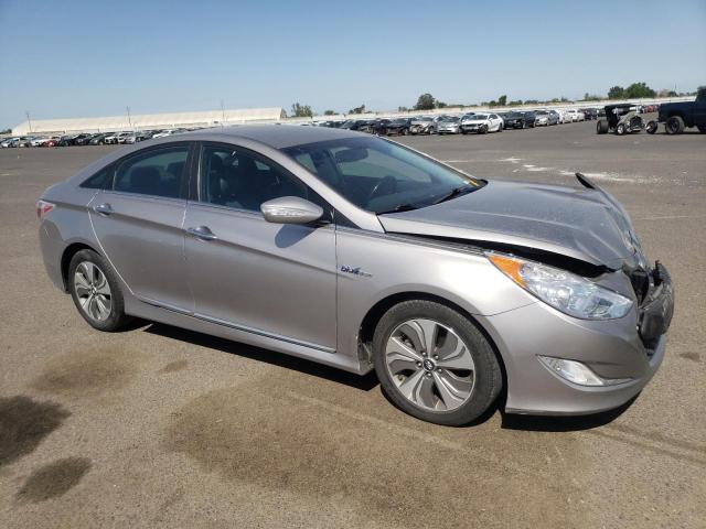 KMHEC4A43DA094392 - 2013 HYUNDAI SONATA HYBRID SILVER photo 4