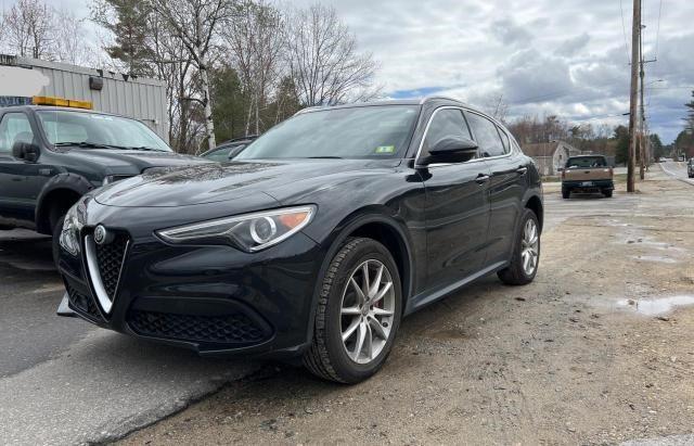 ZASFAKBN1J7B67396 - 2018 ALFA ROMEO STELVIO TI შავი ფოტო 2