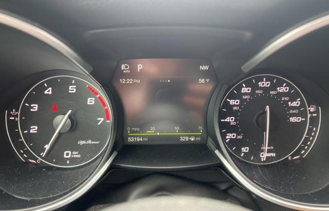 ZASFAKBN1J7B67396 - 2018 ALFA ROMEO STELVIO TI შავი ფოტო 8