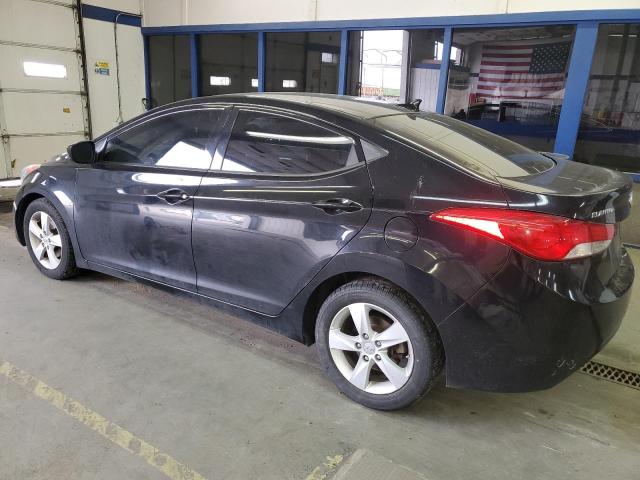 5NPDH4AE5DH348400 - 2013 HYUNDAI ELANTRA GLS BLACK photo 2