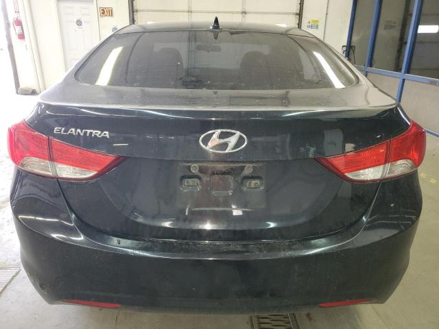 5NPDH4AE5DH348400 - 2013 HYUNDAI ELANTRA GLS BLACK photo 6