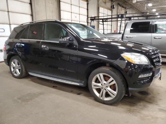 4JGDA5HB1DA112142 - 2013 MERCEDES-BENZ ML 350 4MATIC BLACK photo 4