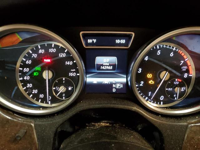 4JGDA5HB1DA112142 - 2013 MERCEDES-BENZ ML 350 4MATIC BLACK photo 9