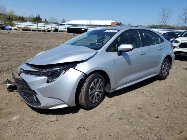 JTDEAMDE2NJ056085 - 2022 TOYOTA COROLLA LE SILVER photo 1