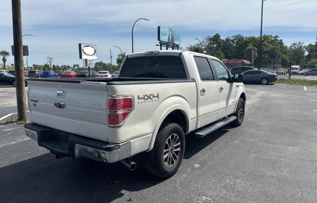 1FTFW1ET5EFC86501 - 2014 FORD F150 SUPERCREW WHITE photo 4