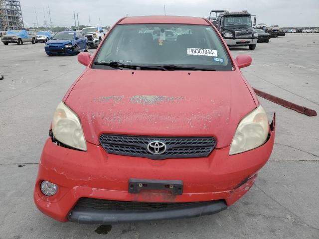 2T1KR32E17C651680 - 2007 TOYOTA COROLLA MA XR RED photo 5