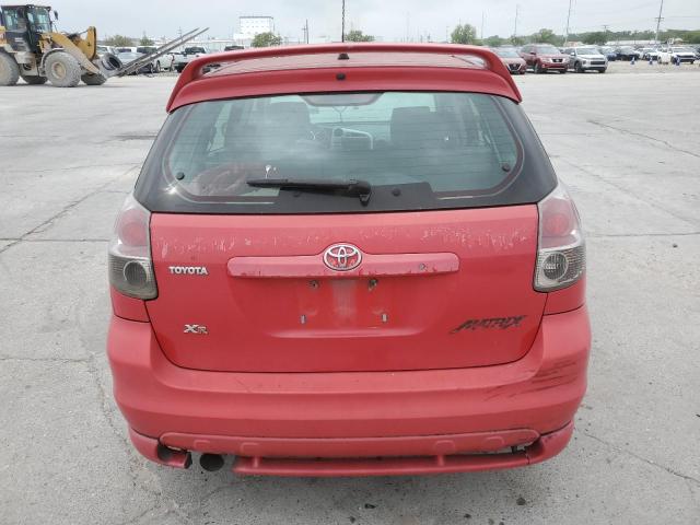 2T1KR32E17C651680 - 2007 TOYOTA COROLLA MA XR RED photo 6