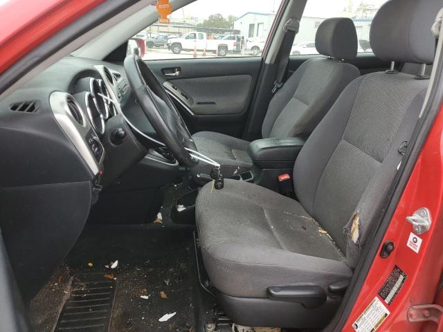 2T1KR32E17C651680 - 2007 TOYOTA COROLLA MA XR RED photo 7