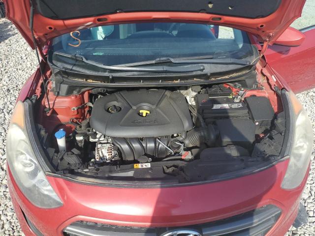 KMHD35LH6GU255998 - 2016 HYUNDAI ELANTRA GT RED photo 11