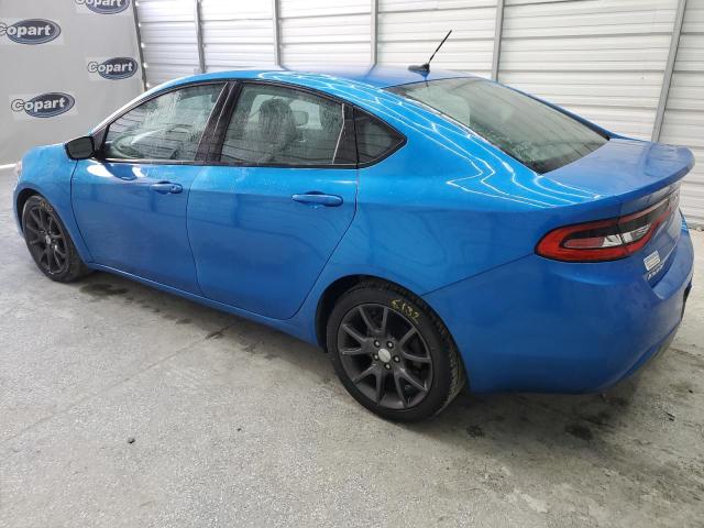 1C3CDFAAXGD728864 - 2016 DODGE DART SE BLUE photo 2