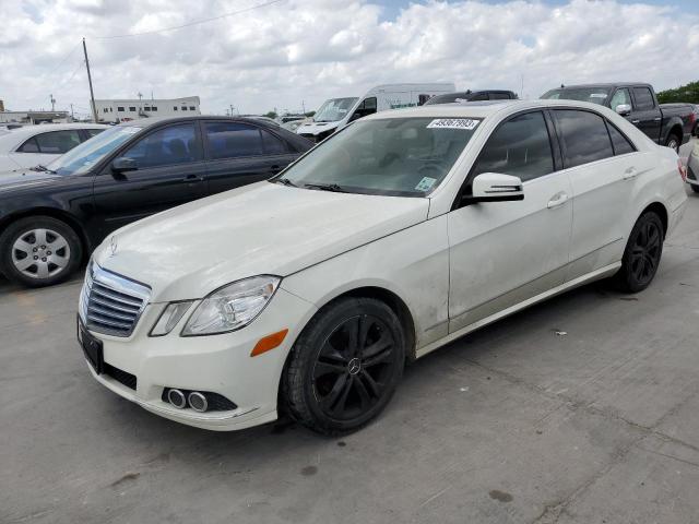 WDDHF8HB0BA486608 - 2011 MERCEDES-BENZ E 350 4MATIC WHITE photo 1