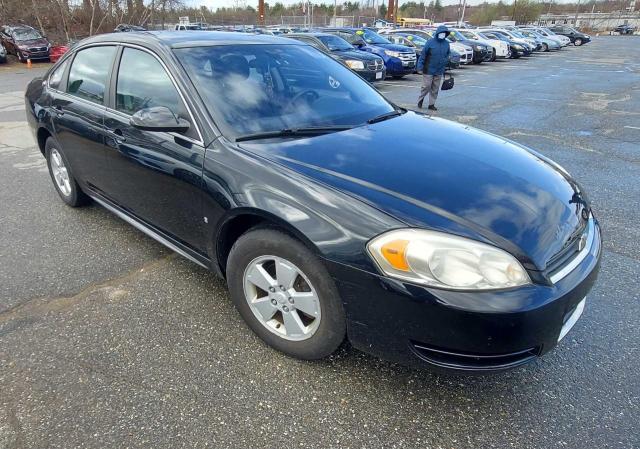 2G1WT57N491317547 - 2009 CHEVROLET IMPALA 1LT BLACK photo 1