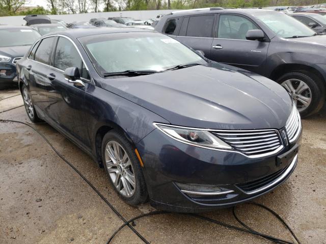 3LN6L2GK0DR815918 - 2013 LINCOLN MKZ BLUE photo 4