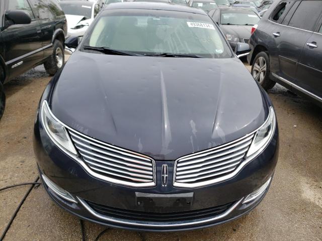 3LN6L2GK0DR815918 - 2013 LINCOLN MKZ BLUE photo 5