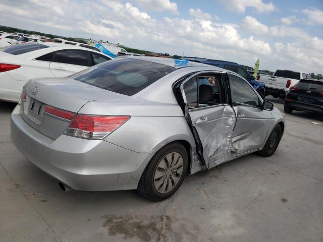 1HGCP2F38CA216894 - 2012 HONDA ACCORD LX SILVER photo 3