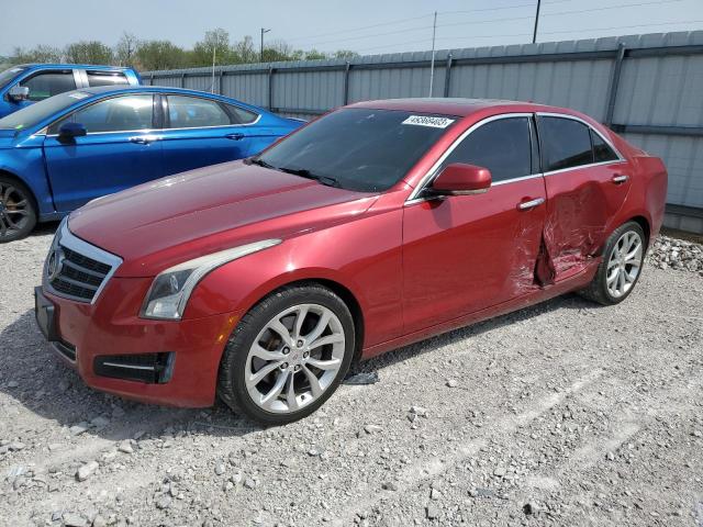 1G6AL5S39D0125412 - 2013 CADILLAC ATS PREMIUM RED photo 1