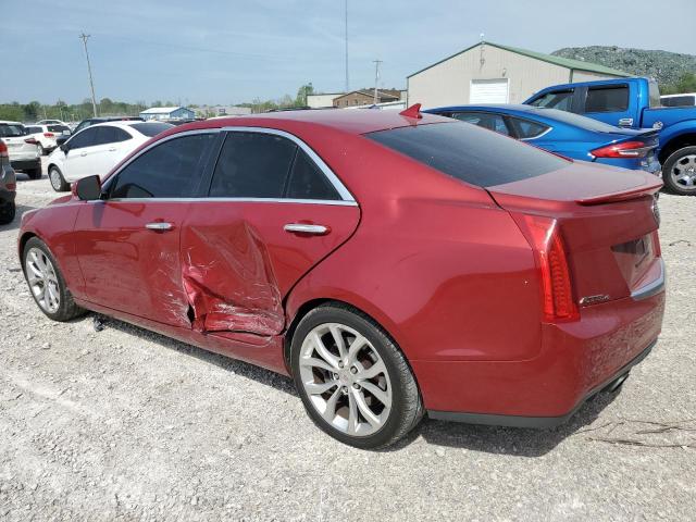 1G6AL5S39D0125412 - 2013 CADILLAC ATS PREMIUM RED photo 2