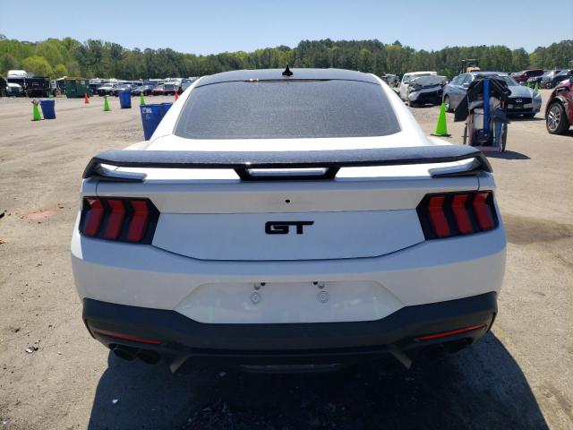 1FA6P8CF9R5410516 - 2024 FORD MUSTANG GT WHITE photo 6