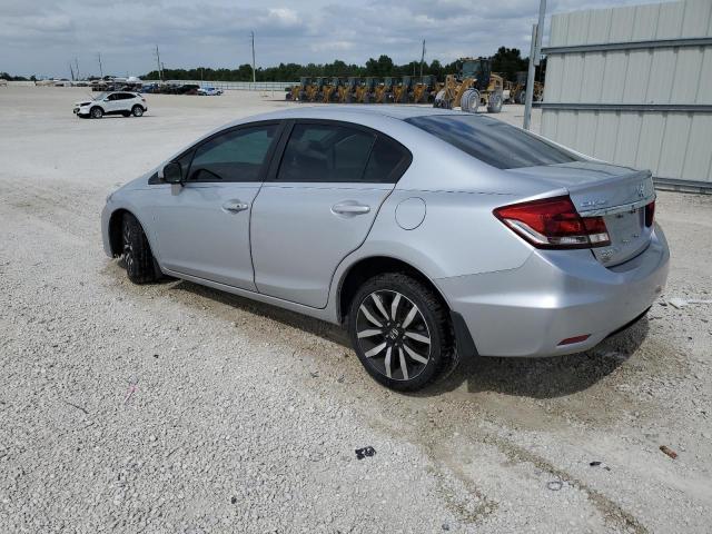 2HGFB2F99FH519124 - 2015 HONDA CIVIC EXL ვერცხლისფერი ფოტო 2
