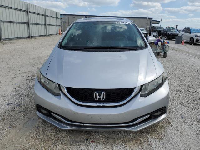 2HGFB2F99FH519124 - 2015 HONDA CIVIC EXL ვერცხლისფერი ფოტო 5