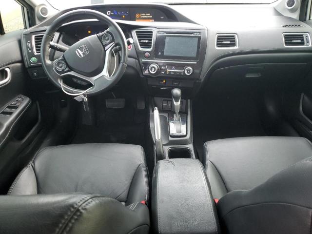 2HGFB2F99FH519124 - 2015 HONDA CIVIC EXL ვერცხლისფერი ფოტო 8