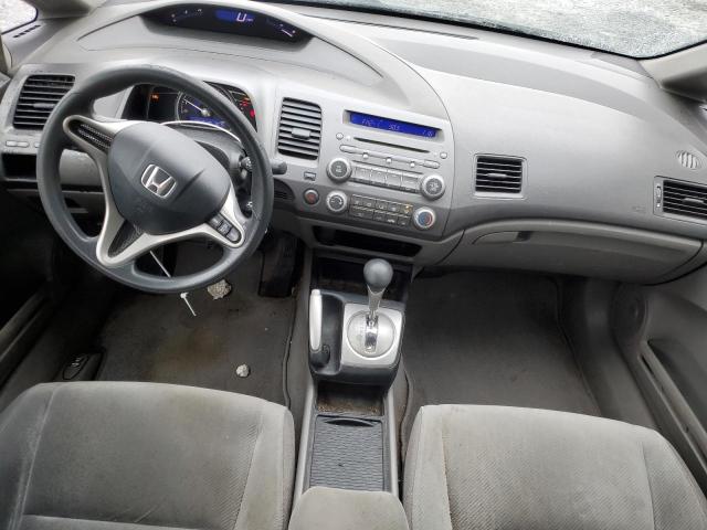 2HGFA16579H370209 - 2009 HONDA CIVIC LX GRAY photo 8