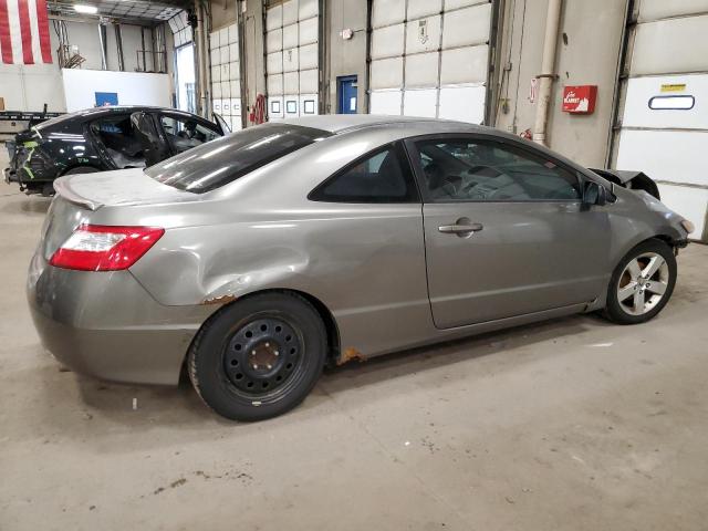 2HGFG12857H550137 - 2007 HONDA CIVIC EX GRAY photo 3