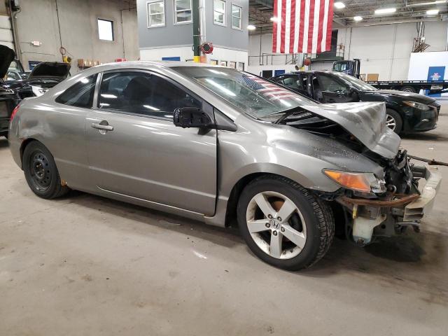 2HGFG12857H550137 - 2007 HONDA CIVIC EX GRAY photo 4