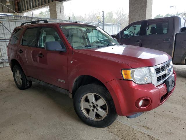 1FMCU93128KA87678 - 2008 FORD ESCAPE XLT RED photo 4