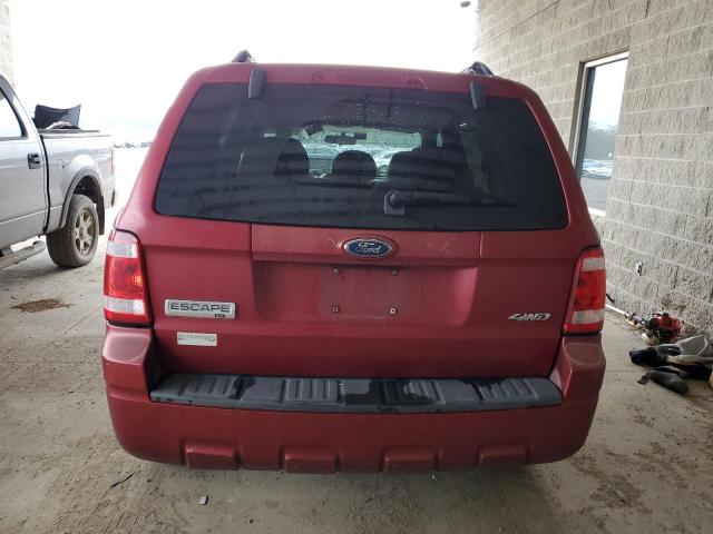 1FMCU93128KA87678 - 2008 FORD ESCAPE XLT RED photo 6